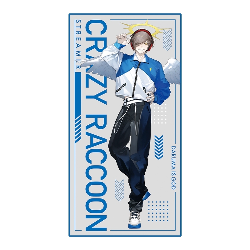 ビッグタオル（だるまいずごっど） : Crazy Raccoon | HMV&BOOKS