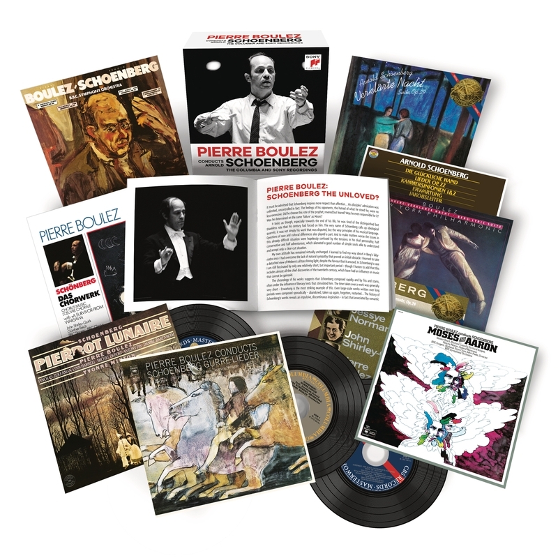 Pierre Boulez Conducts Arnold Schoenberg The Complete Columbia