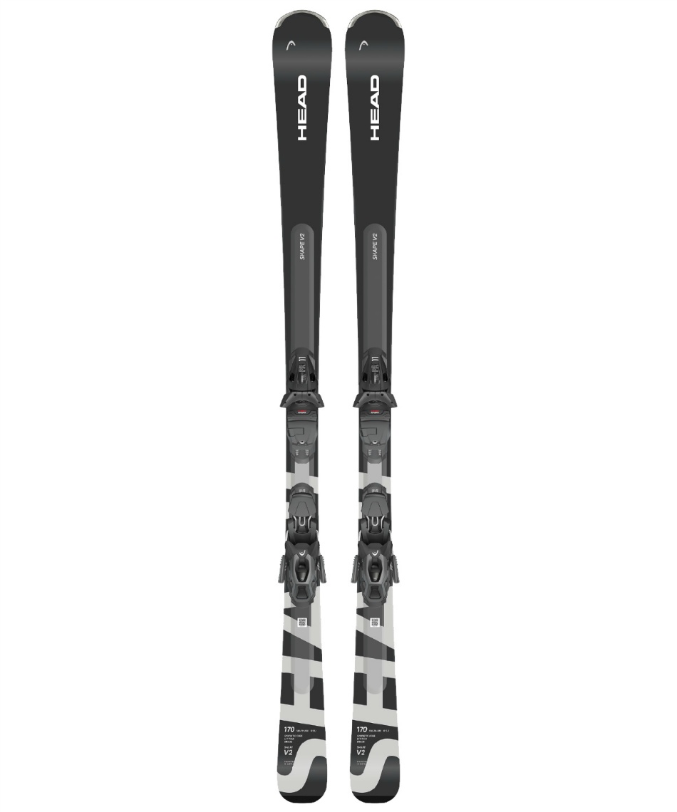 ヘッド(HEAD) スキー板 オールラウンド 2点セット Shape V2+PR11GW
