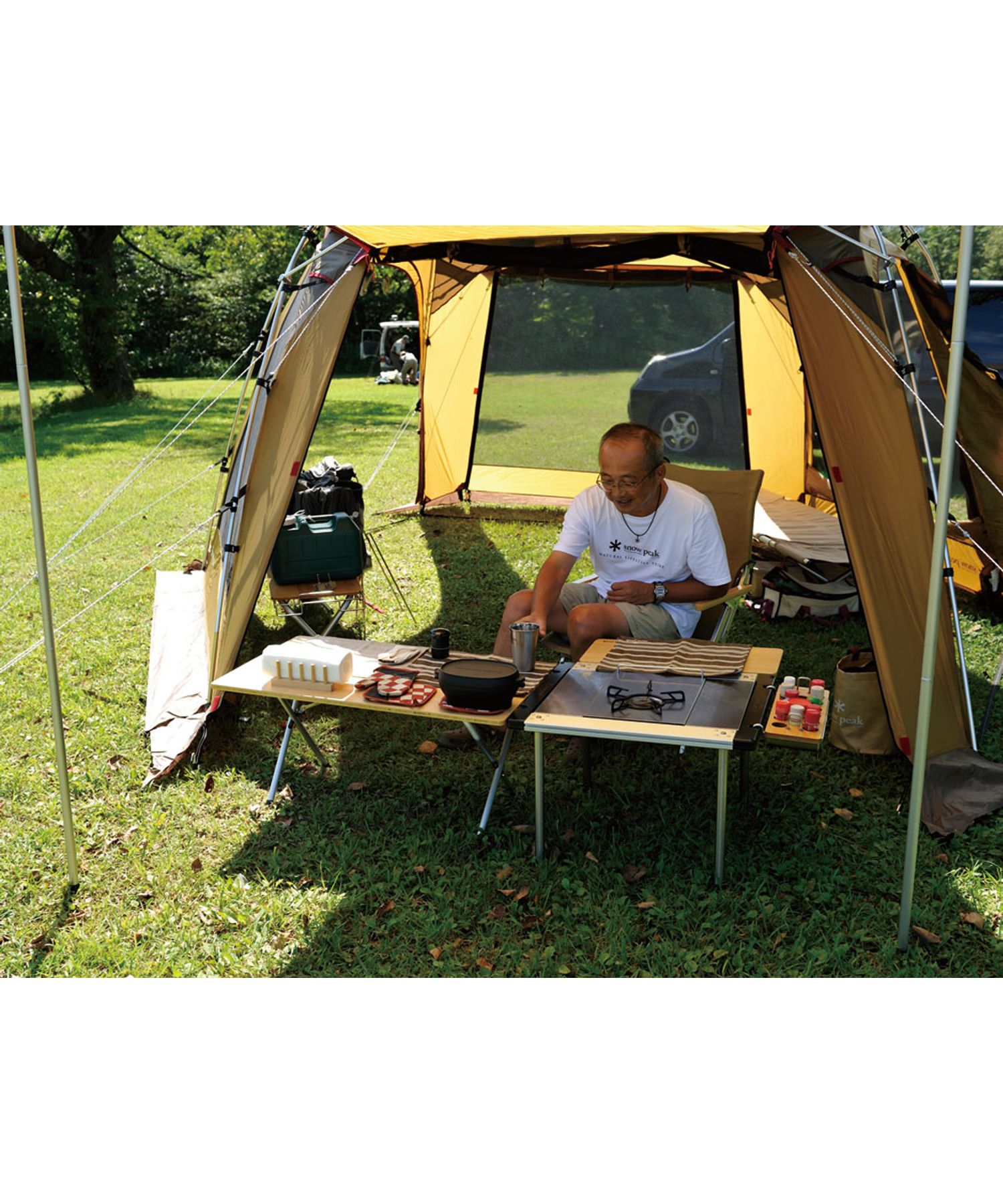 IGT アイアングリルテーブル 400脚セット| スノーピーク(Snow Peak)