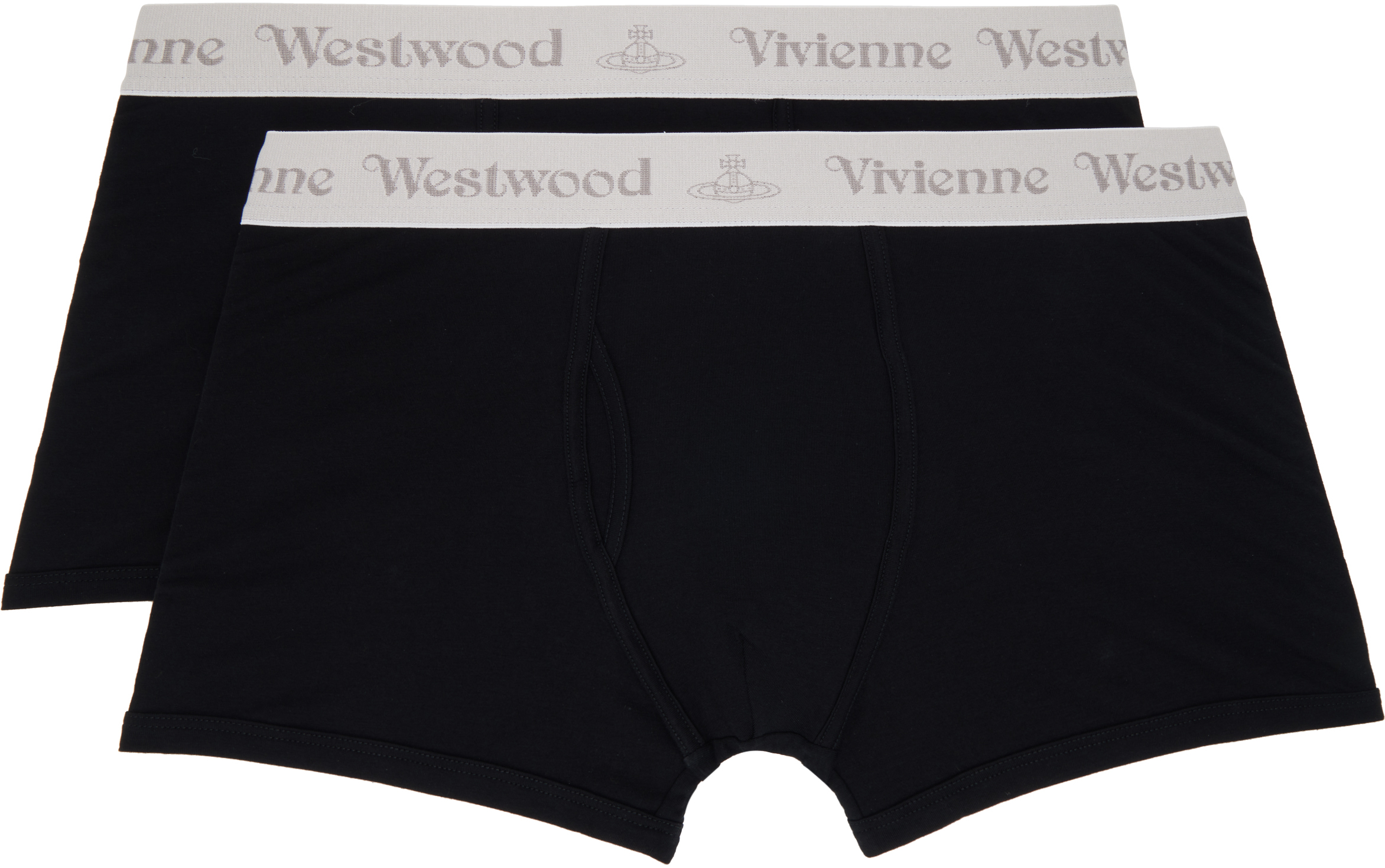 Vivienne Westwoodのブラック Band ボクサーブリーフ 2枚セットがセール中