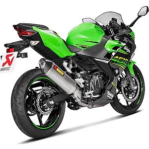 ニンジャ 250に適合する｜スリップオンマフラー AKRAPOVIC