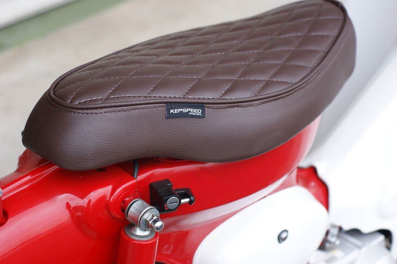 Webike | GM-MOTO ジーエムモト カブ用 ダイヤカット カスタムシート