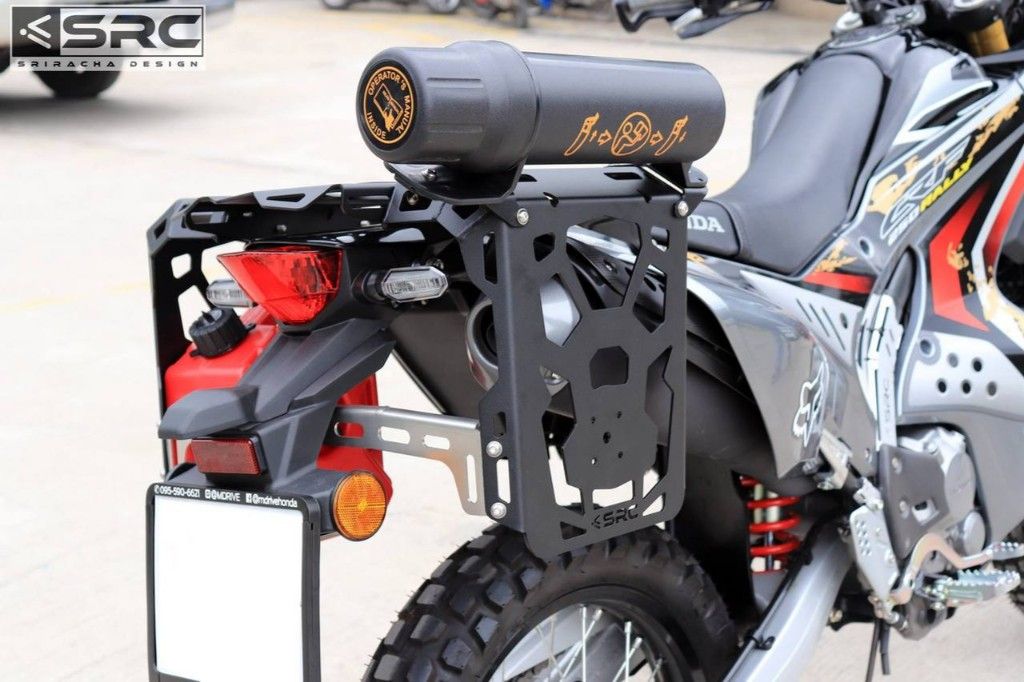 Webike | SRC エスアールシー リアキャリア セット タンク＆ツール