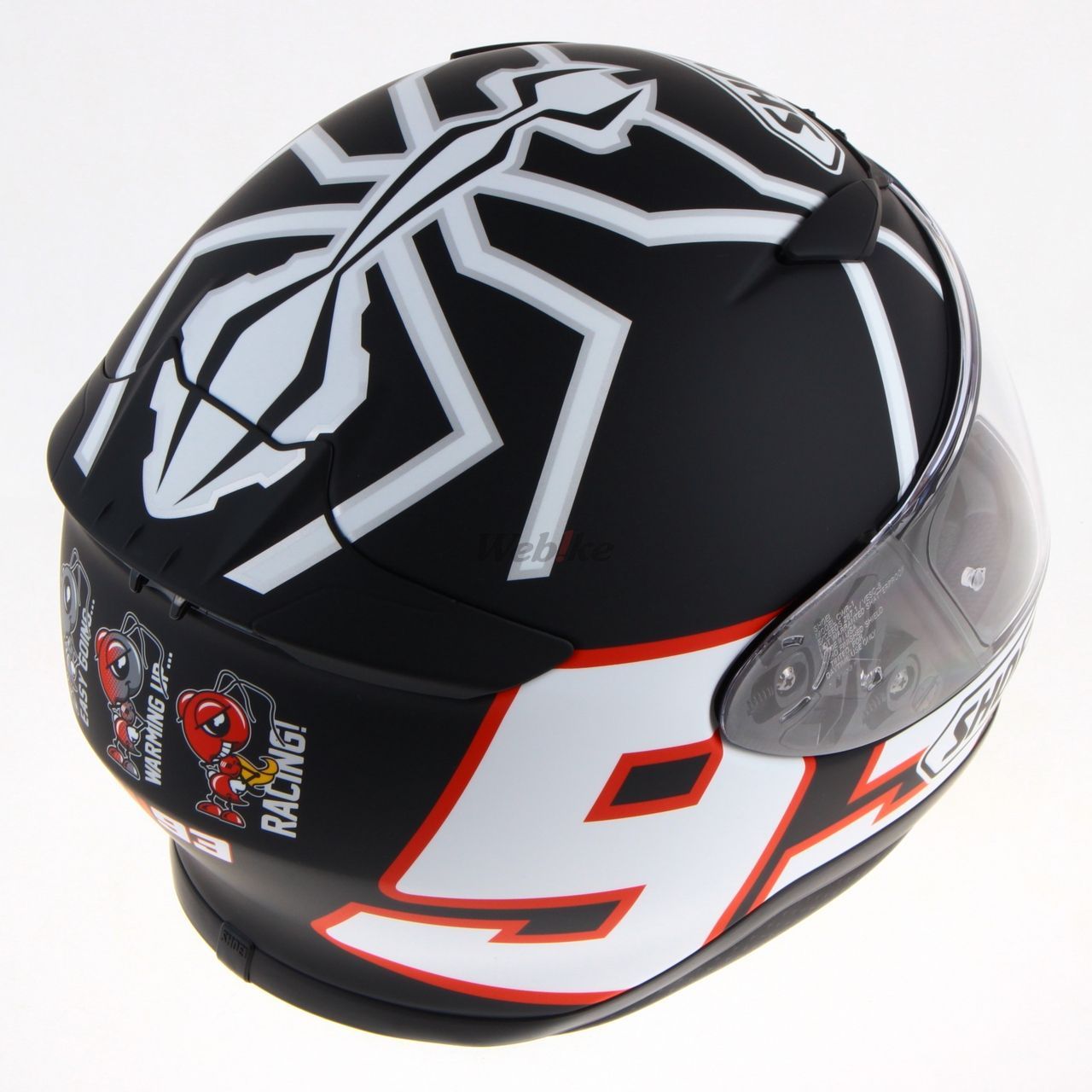 Webike | SHOEI ショウエイ Z-7 MARQUEZ BLACK ANT［ゼット-セブン