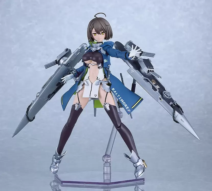 PLAMATEA『アズールレーン』ボルチモア プラモデル 艤装の着脱で多彩な