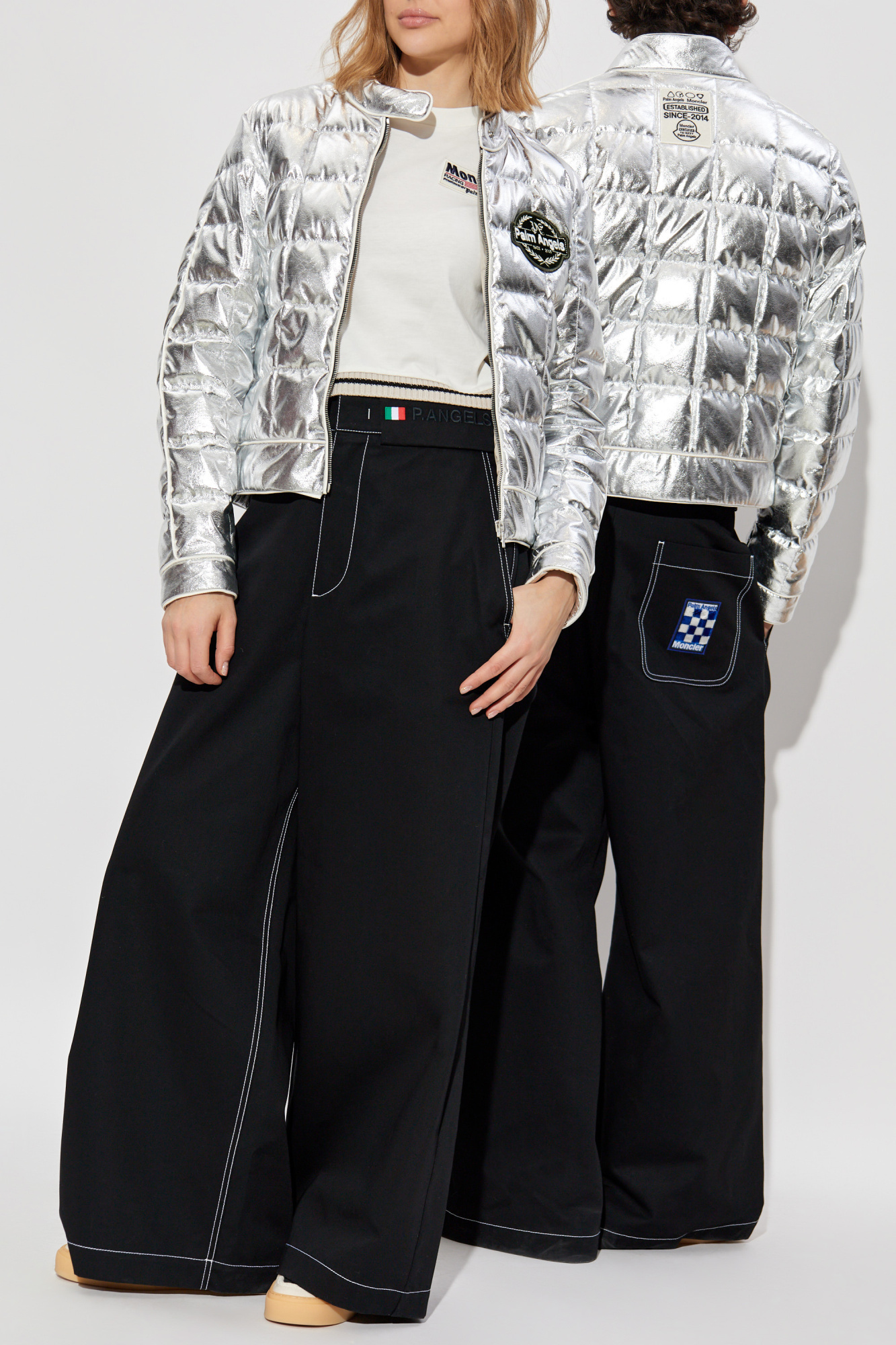 Silver 8 MONCLER PALM ANGELS Moncler Genius - Vitkac Togo