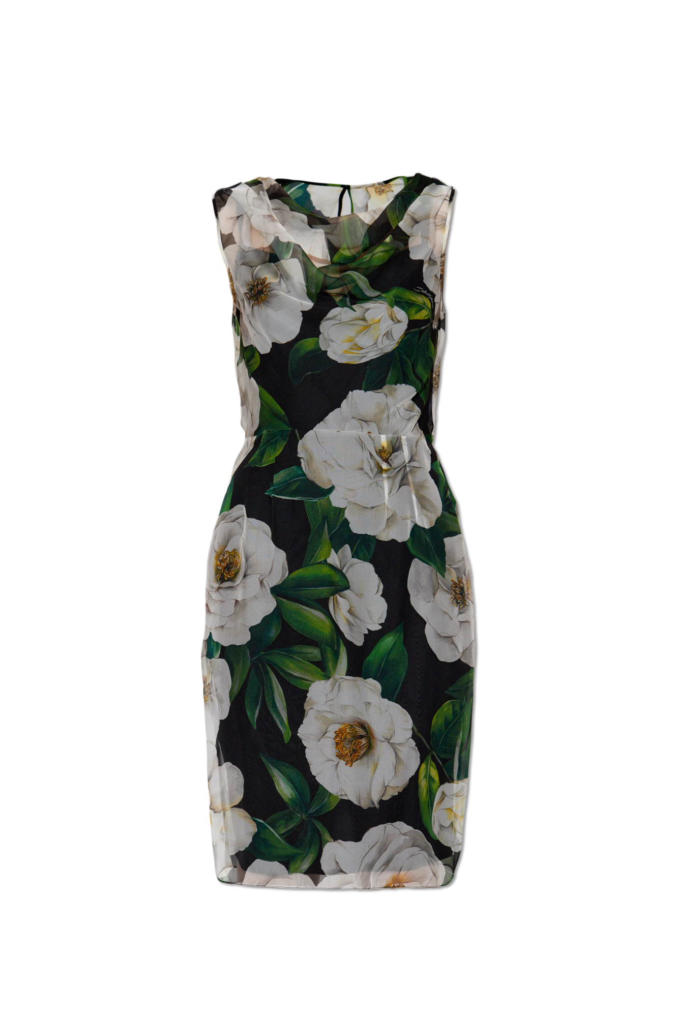 Black Sleeveless silk dress Dolce & Gabbana - Vitkac Japan