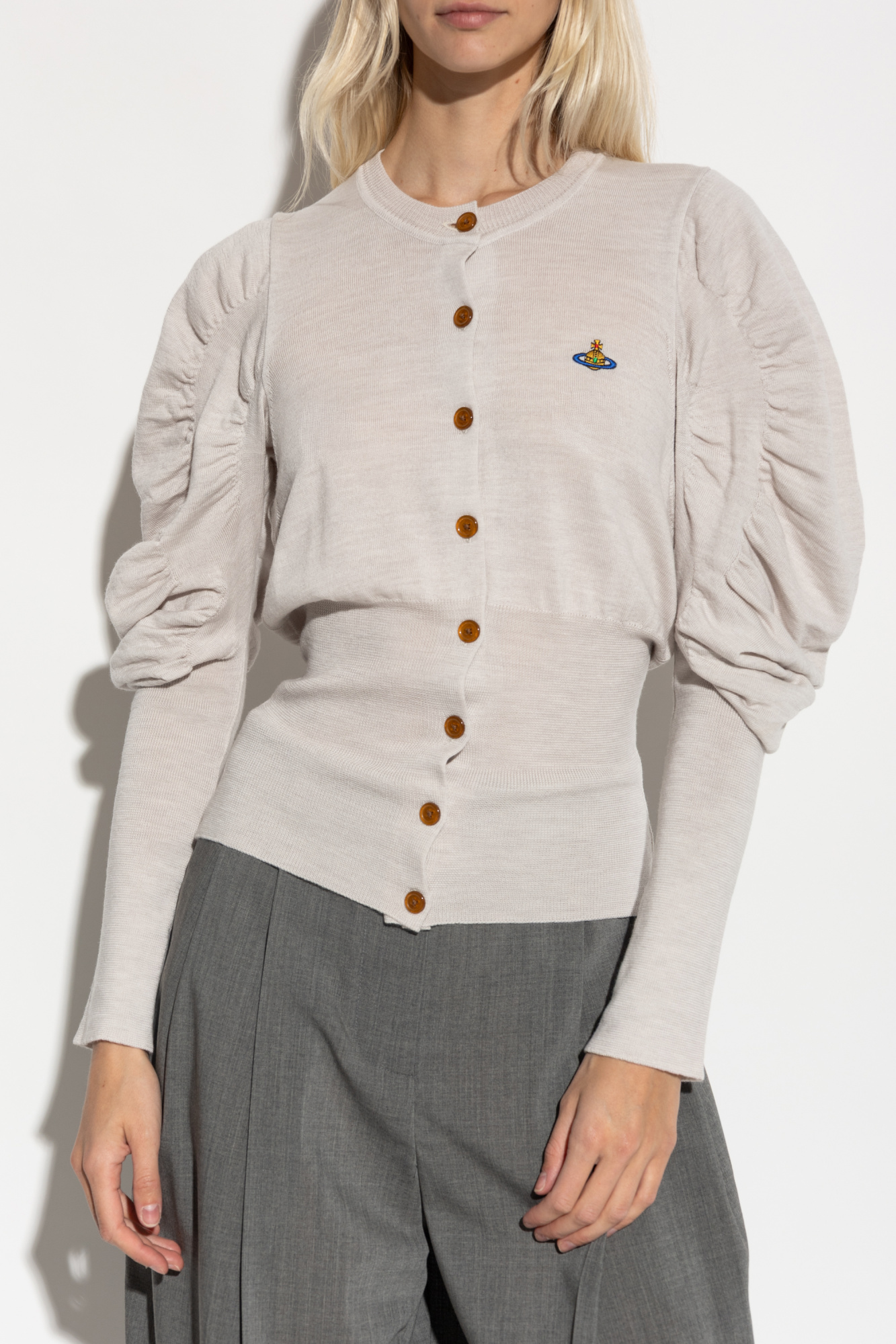Cream Wool cardigan Vivienne Westwood - Vitkac Japan