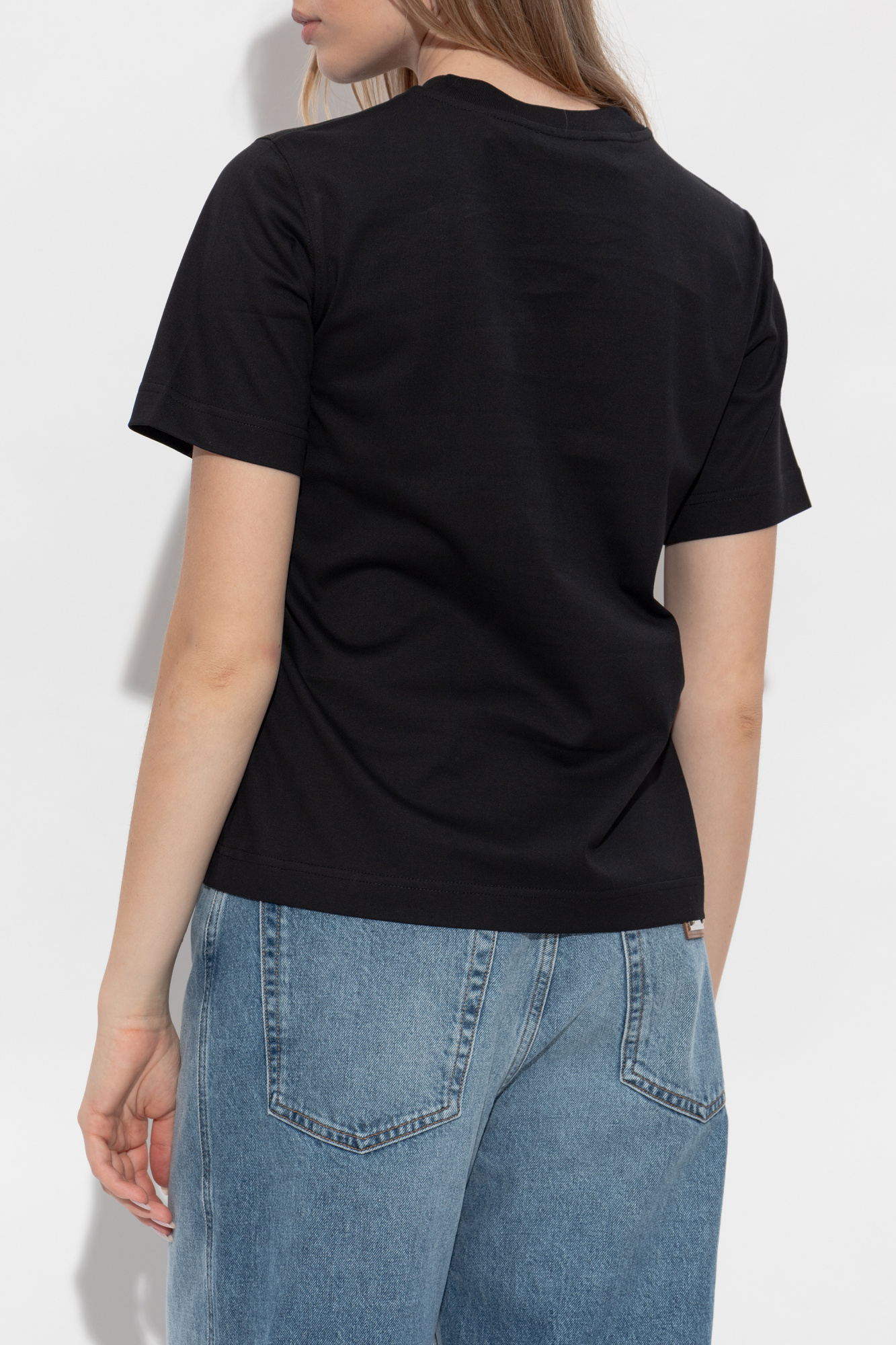 Black T-shirt with logo Burberry - Vitkac Japan