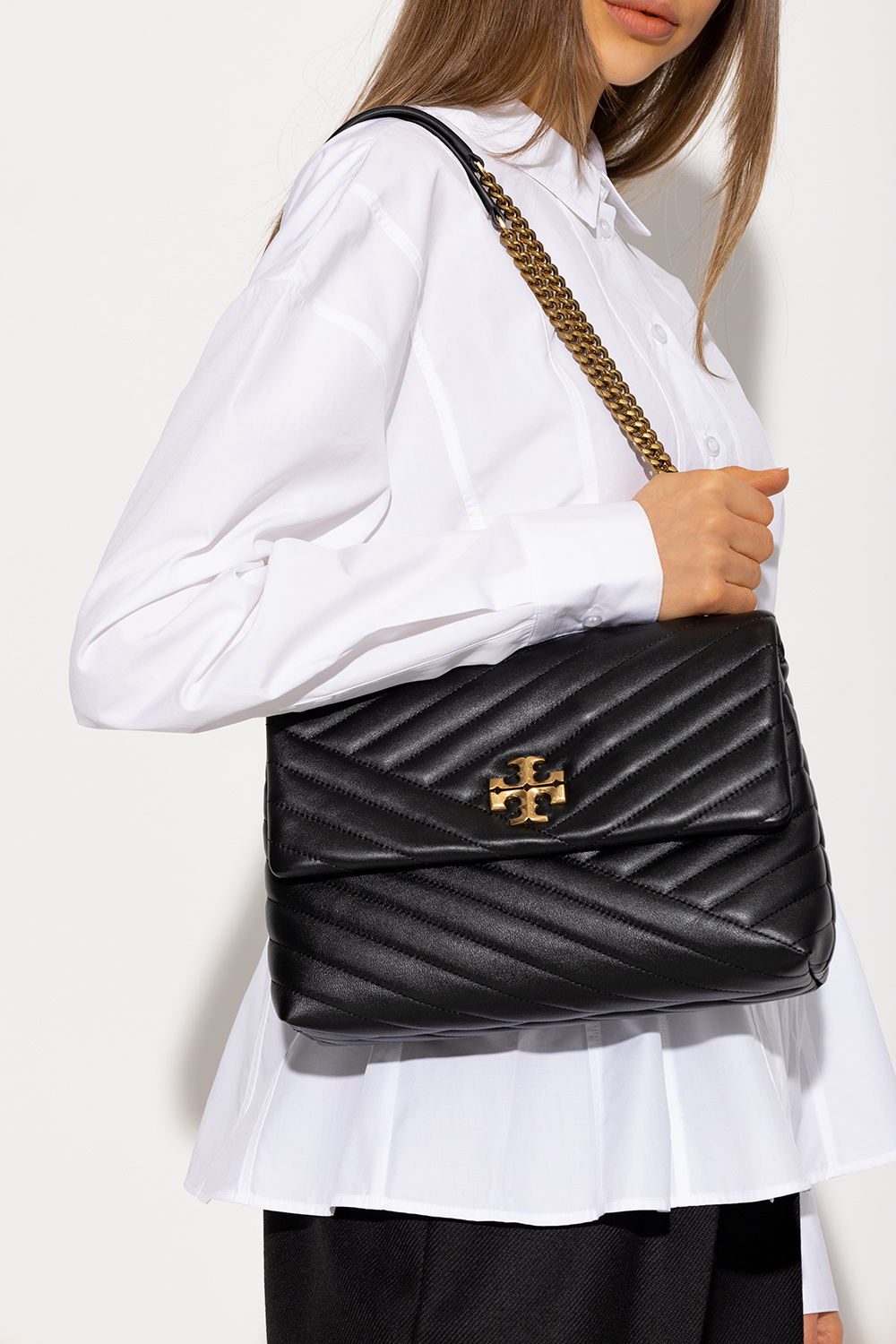 Black 'Kira' shoulder bag Tory Burch - Vitkac Canada