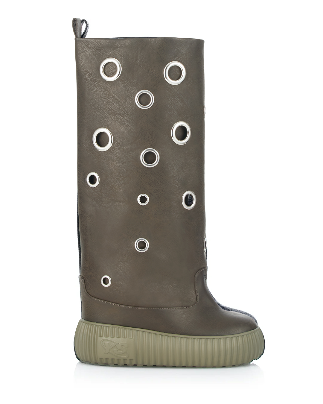 FLAT TIRE LIFTED TALL BOOTS – YELLO