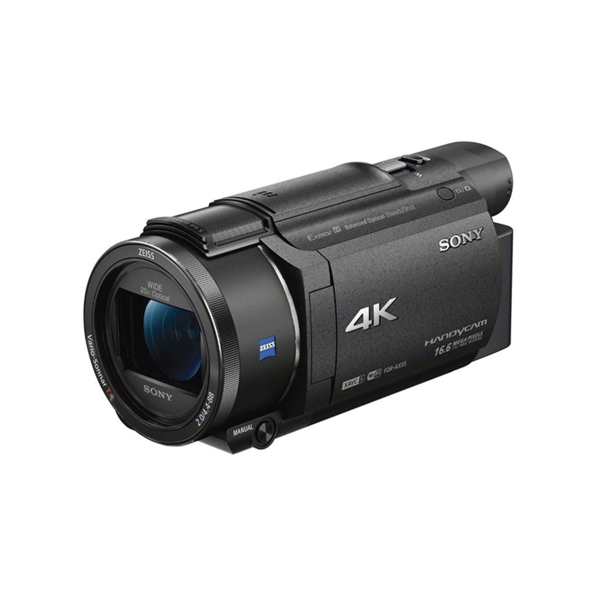 ソニー、新開発レンズやセンサー採用の4Kハンディカム「FDR-AX55/40