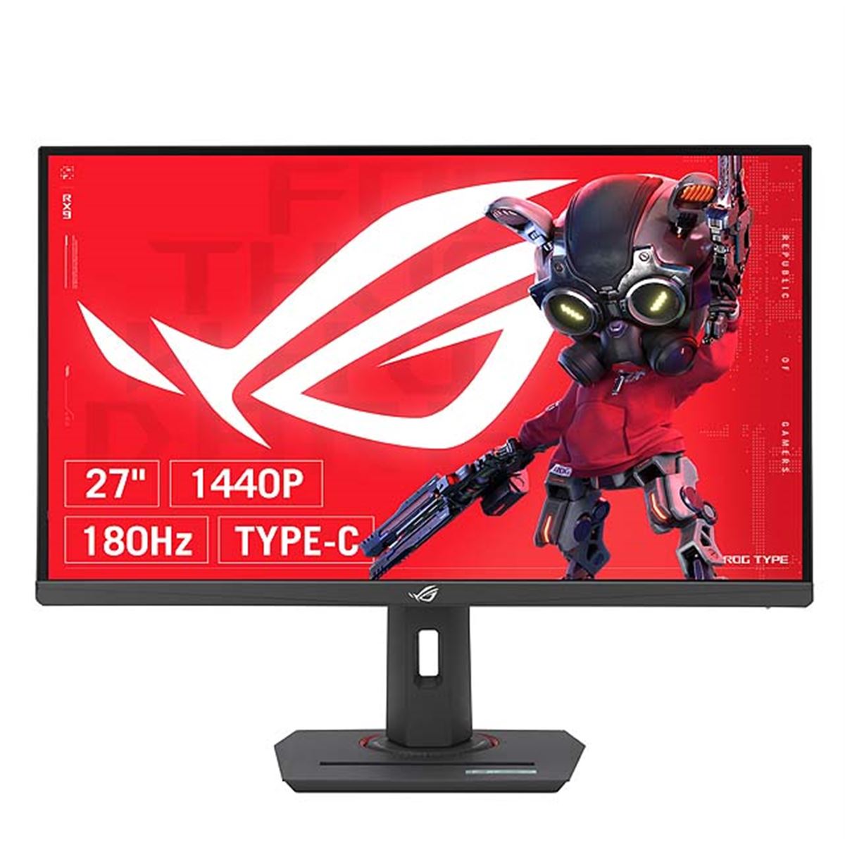 ASUS、180Hzで駆動する27型WQHDゲーミングモニター「ROG Strix XG27ACS
