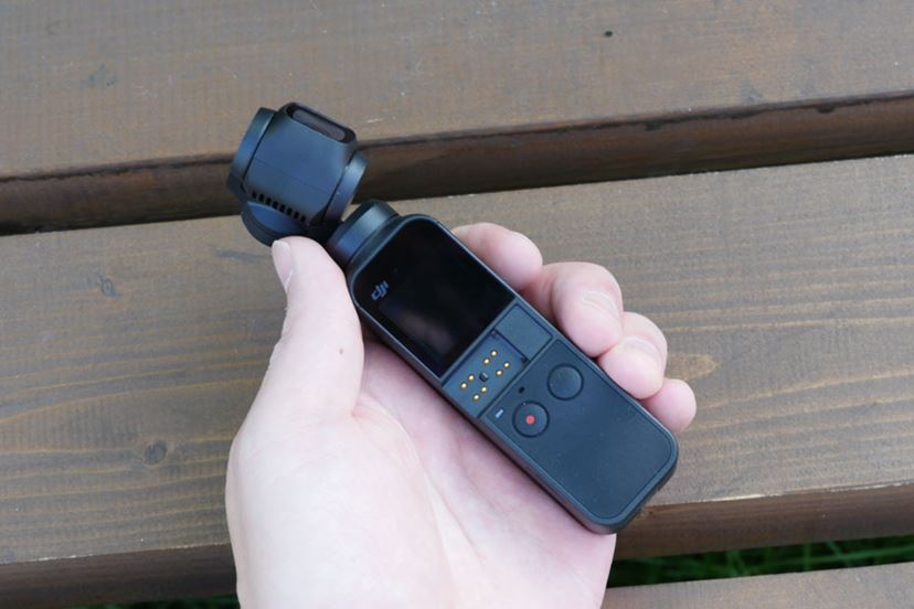 超絶コンパクトな4K対応ジンバル一体型カメラ「Osmo Pocket」が