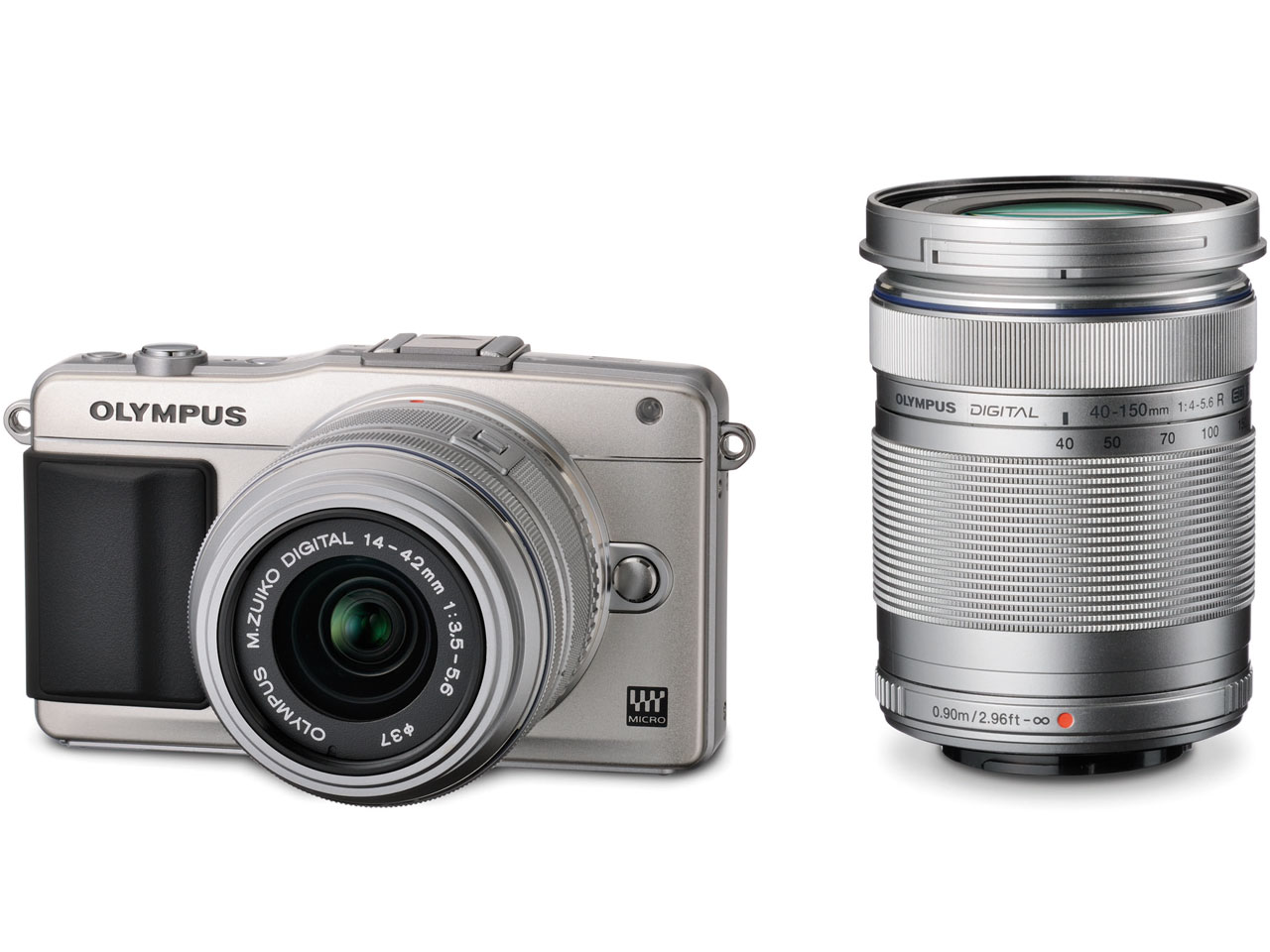 オリンパス OLYMPUS PEN mini E-PM2 ダブルズームキット [ホワイト