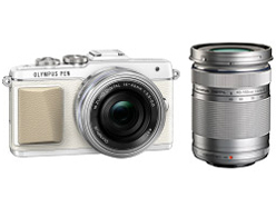 オリンパス OLYMPUS PEN Lite E-PL7 EZダブルズームキット [ホワイト
