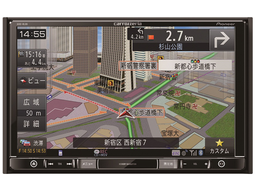 パイオニア 楽ナビ AVIC-RL09 価格比較 - 価格.com