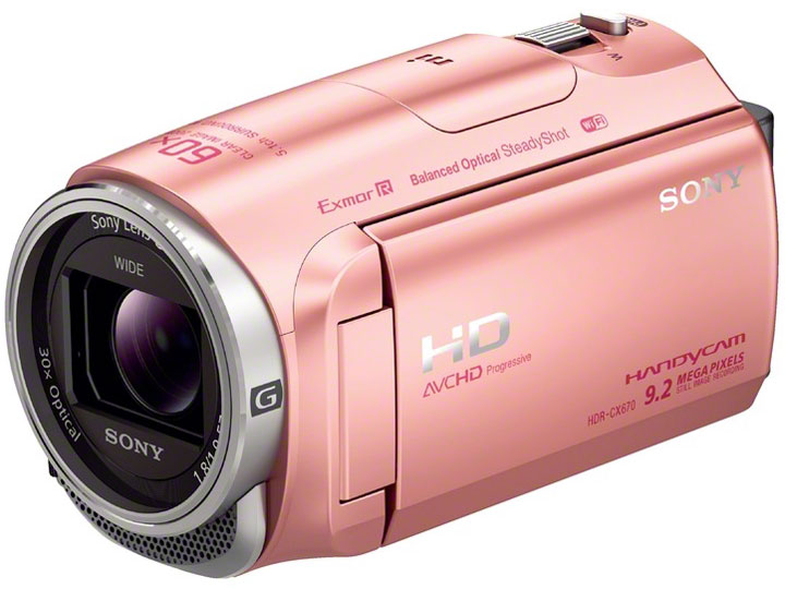 SONY HDR-CX670 (P) [ピンク] 価格比較 - 価格.com