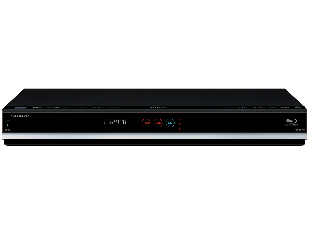 シャープ AQUOSブルーレイ BD-T2700 価格比較 - 価格.com