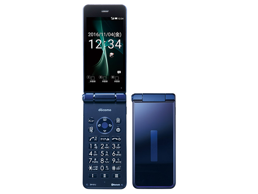 シャープ docomo AQUOS ケータイ SH-01J [Blue Black] 価格比較 - 価格.com