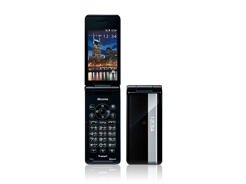 パナソニック P-smart ケータイ P-01J [ブラック] 価格比較 - 価格.com