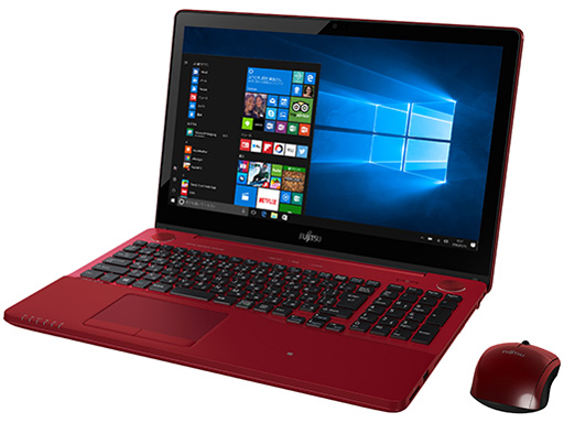 富士通 FMV LIFEBOOK AH77/B1 FMVA77B1R [ガーネットレッド] 価格比較