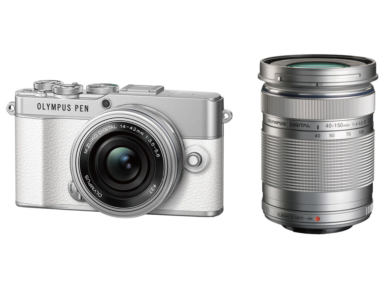 オリンパス OLYMPUS PEN E-P7 EZダブルズームキット [ホワイト] 価格