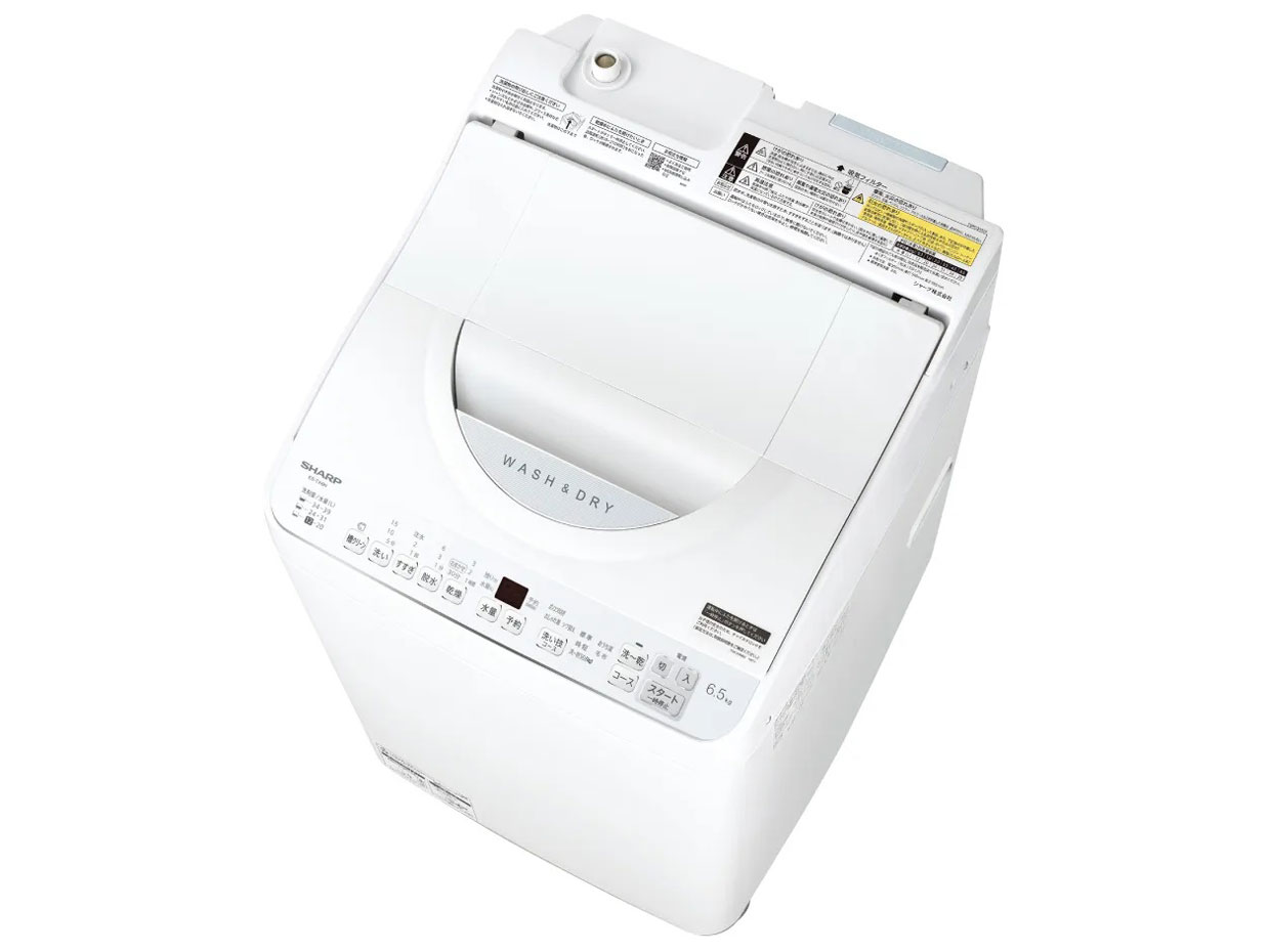 シャープ 穴なし槽 ES-TX6H-W [ホワイト系] 価格比較 - 価格.com