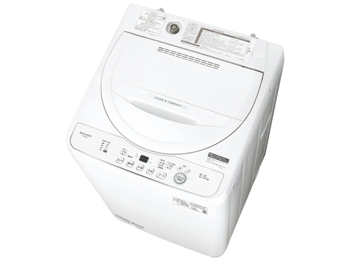 シャープ ES-GE5H-W [ホワイト系] 価格比較 - 価格.com