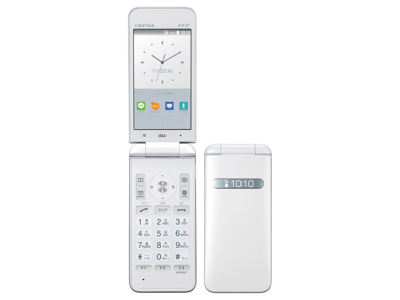 京セラ GRATINA KYF37 [ホワイト] 価格比較 - 価格.com