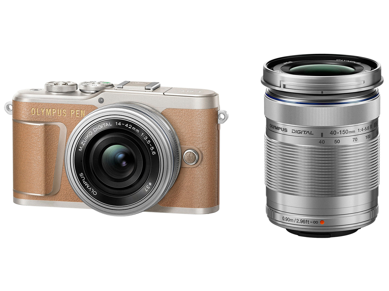 オリンパス OLYMPUS PEN E-PL9 EZダブルズームキット [ブラウン] 価格