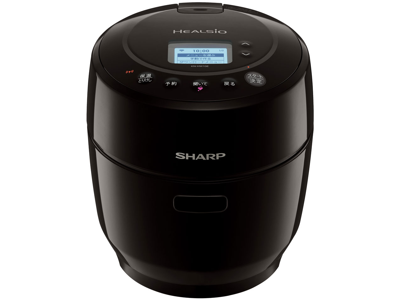 シャープ ヘルシオ ホットクック KN-HW10E-B [ブラック系] 価格比較