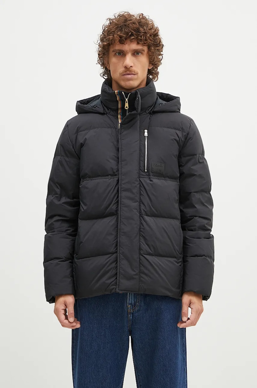 Nanga down jacket Aurora Tex Down Jacket Ibuki men's black color