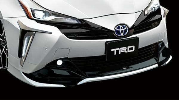 TRD 50系 後期 プリウス フロントスポイラー Aggressive Style（LED無