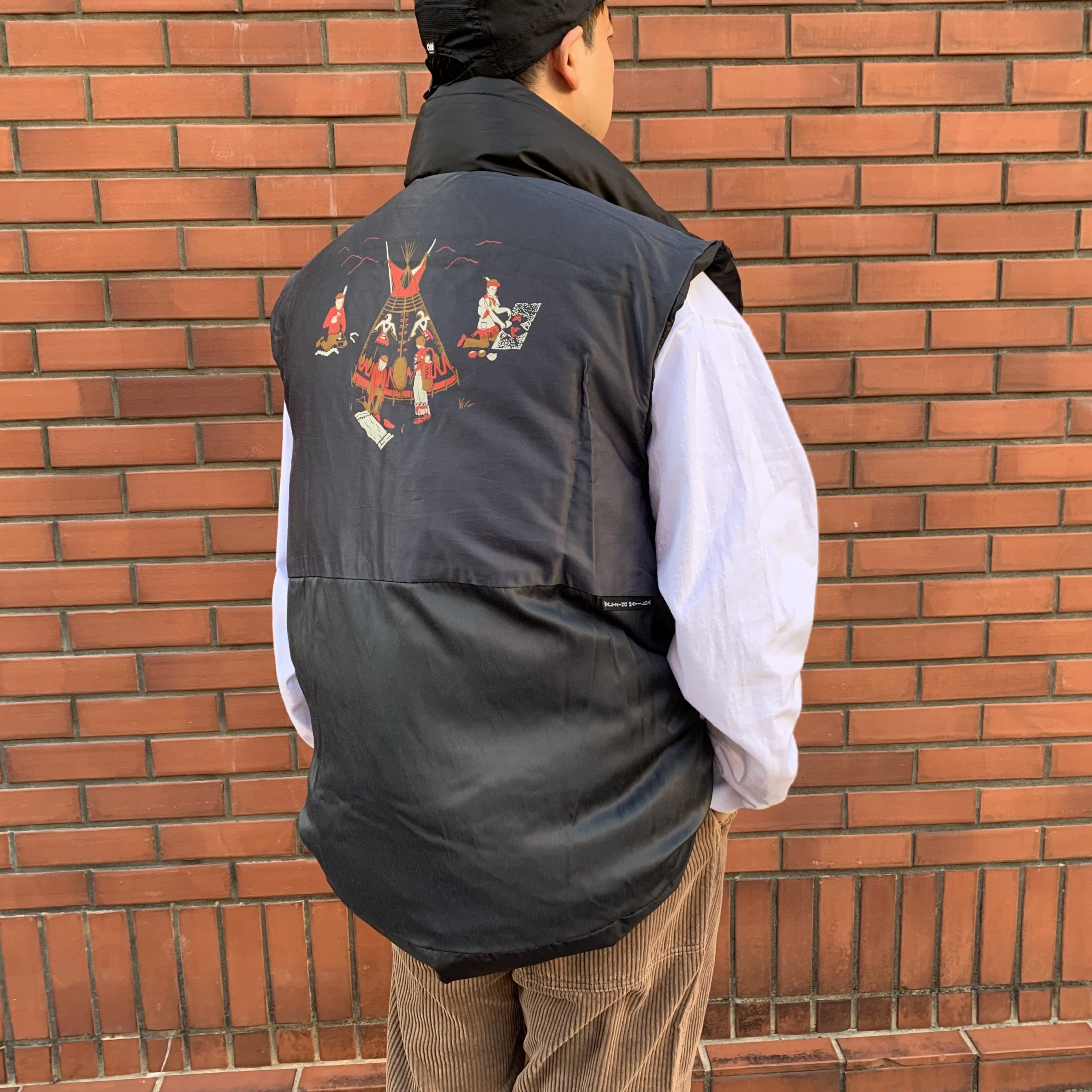 KAPITAL リップストップナイロン ダウンBurger-KEELベスト | INDIGO BLUE