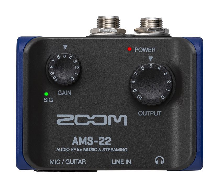 ZOOM ” AMS-44 / AMS-24 / AMS-22 ” | 音楽制作/ 配信 の2モードを備え