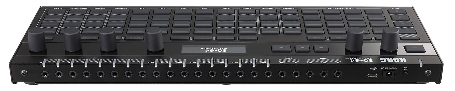 Korg SQ-64 | 新世代のハードウェア・シーケンサー | Digiland