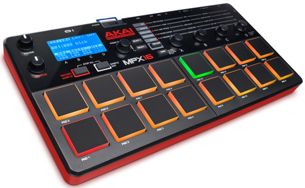 AKAI 「MPX16」シンプルサンプラー発表！ | Digiland（デジランド）