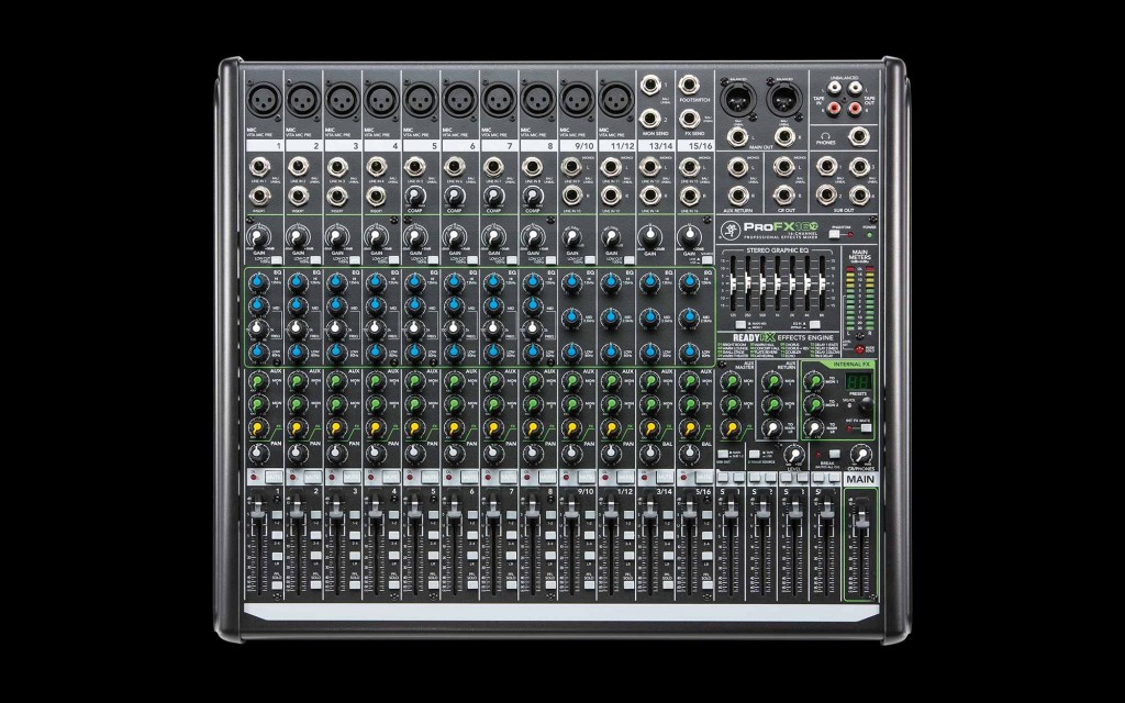 プロフェッショナル・エフェクトミキサー Mackie ProFX v2 シリーズ