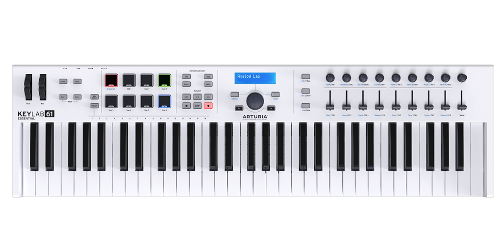 Arturia KeyLab Essential 49 / 61 ブラックエディションも登場