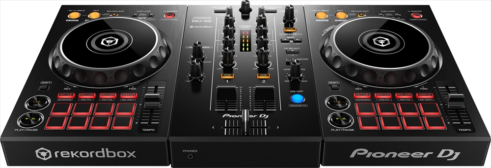 Pioneer DJ DDJ-400 | rekordbox dj 専用2チャンネルDJコントローラー