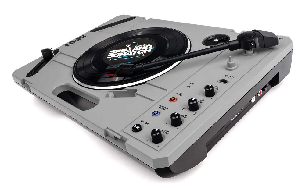 Reloop SPiN | Bluetooth入力対応のポータブルDJターンテーブル