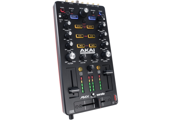 AKAI AMX 発表！小型DJミキサーでSeratoDJ対応！DVS拡張機能対応