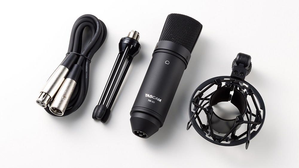 TASCAM TM-80 / 80(B) | 始めるのにぴったりなお手頃コンデンサー