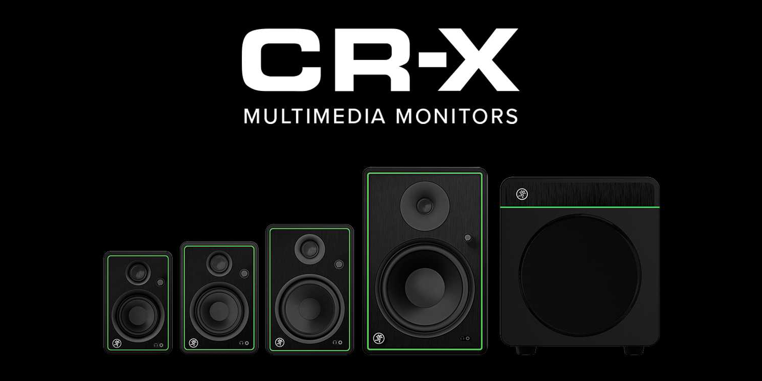 Mackie CR-X BT シリーズ | Bluetooth対応デスクトップスピーカー