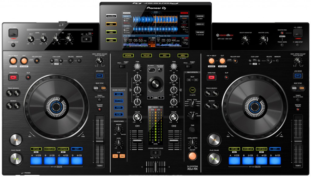 Pioneer DJ XDJ-RX 発表！大型ディスプレイ採用のプレーヤー/ミキサー
