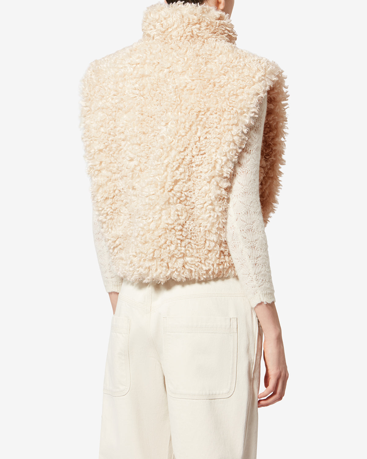 ALISA VEST Woman ecru | ISABEL MARANT Official online store