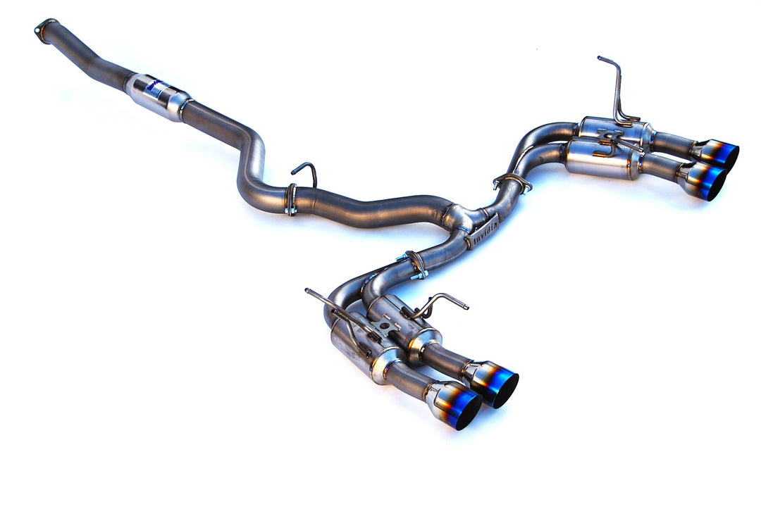 Invidia 11-14 Subaru WRX/STI Sedan Gemini R400 Full Titanium Cat