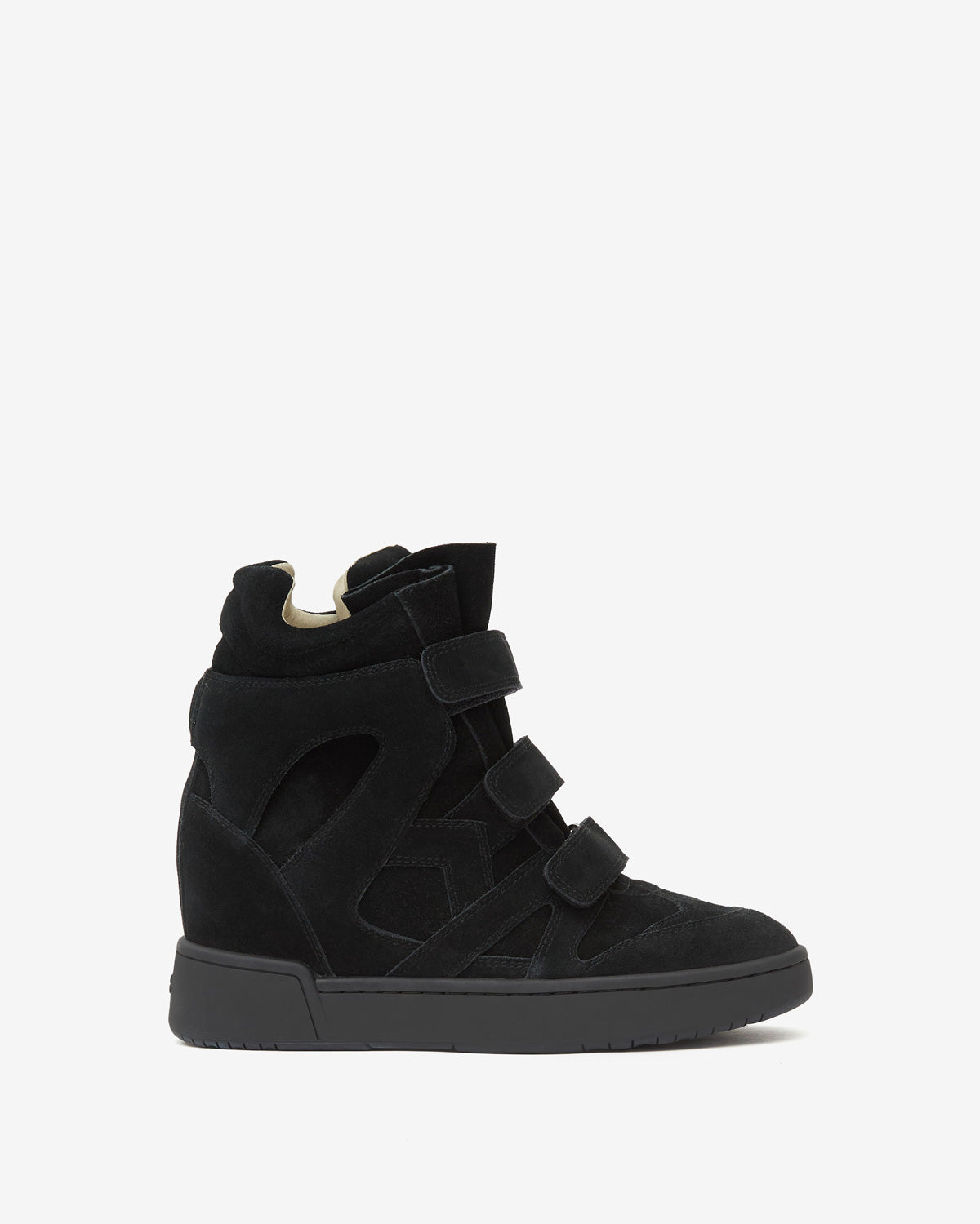 Bekett スエード スニーカー 女性 黒 | ISABEL MARANT 公式サイト